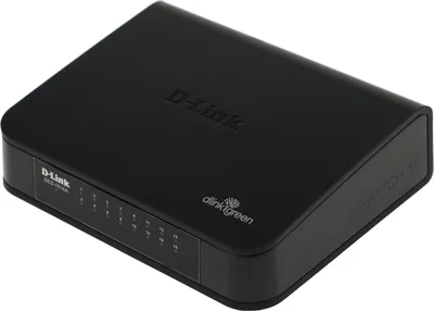Коммутатор неуправляемый АВТОМАТ!! D-Link DES-1016A/E2A (16-портовый UTP 10/100Mbps; настольный/настенный; пластик)