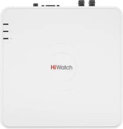 Видеорегистратор HiWatch DS-H104GA, 4-канальный, гибридный, H.265