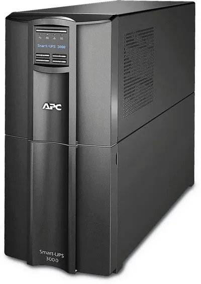 Источник бесперебойного питания APC SMT3000IC Smart-UPS, Line Interactive, 3kVA, Tower, 230V, 8x IEC C13+2x IEC C19 outlets, SmartConnect Port+SmartSl