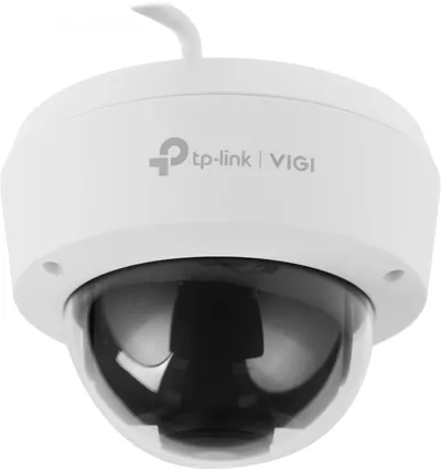 TP-Link VIGI C240I(4mm) Купольная IP-камера 4 Мп, CMOS, 2560×1440, 25 кадр/с, ИК до 30 м, PoE, IK10, IP67