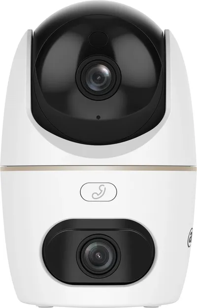 Камера видеонаблюдения IP Dahua DH-IPC-H5DP-5F-0360B Wi-Fi 3.6-3.6мм цв. корп.:белый/черный (DH-H5D-5F)