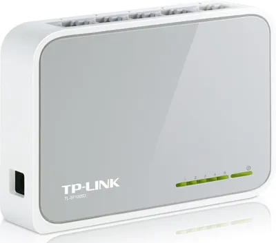 Коммутатор TP-LINK TL-SF1005D, 5×100M, настольный