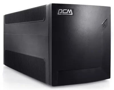 ИБП Powercom RPT-1500AP, Line-Interactive, 1500VA/900W, 4×Schuko, LCD