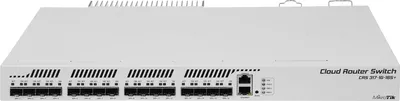 Коммутатор MikroTik CRS317-1G-16S+RM, 1×1GbE, 16×SFP+, 1U