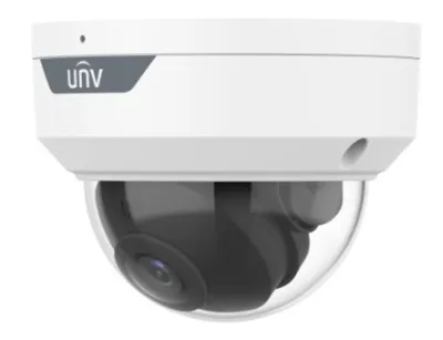 Видеокамера IP купольная антивандальная Uniview IPC324LB-ADF28K-H - 1/3" 4 Мп КМОП @ 30 к/с, ИК-подсветка до 30м.
