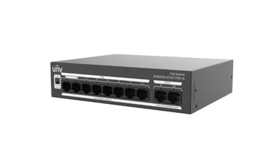 Коммутатор Uniview NSW2020-8T2GT-POE-IN, 8×PoE, 2×GbE