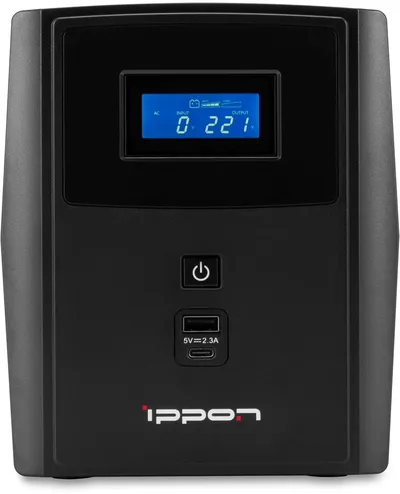 ИБП IPPON Smart Power Pro II Euro 1029742, 1600 ВА, линейно-интерактивный
