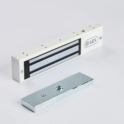 Электромагнитный замок R-Lock RL-EM180-00W, накладной, 180кг, DC12/24В, белый RAL 9016
