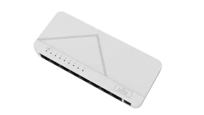 Коммутатор Uniview NSW1010-8GT-IN, 8×GbE, L2