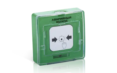 Устройство дистанционного пуска адресное Рубеж УДП 513-11-R3 "Включение удаления ОТВ", цвет зеленый
