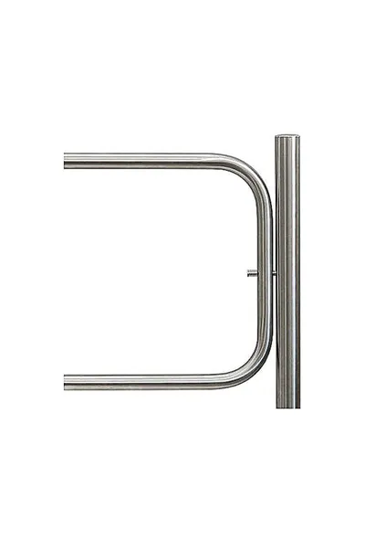 PERCo-BH02 2-14 - Стойка с отверстием под стопорный механизм поворотной секции