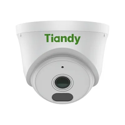 Повреждение упаковки Tiandy TC-C320N 1ANB-28 купольная "турель", 2Мп, 1920x1080@30, адаптивная ИК подсветка до 30м + белая подсветка до 15м, DWDR, цвет: 0.01лк, , объектив 2.8мм, встроенный микрофон,