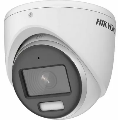 Камера видеонаблюдения Hikvision DS-2CE70DF3T-MFS(2.8мм)(BK Grupė UAB) - 2Мп уличная купольная HD-TVI камера с LED подсветкой до 20м и встроенным микрофоном (AoC)