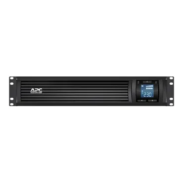 Источник бесперебойного питания APC Smart-UPS C 3000VA/2100W 2U RackMount, 230V, Line-Interactive, LCD, Out: 8xC13 1xC19, 1 year warranty (незначительное повреждение коробки)