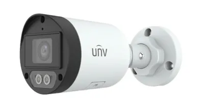 Видеокамера IP Uniview IPC2122LB-AF40K-WL, цилиндрическая, 2 Мп, 4 мм, ИК до 30 м