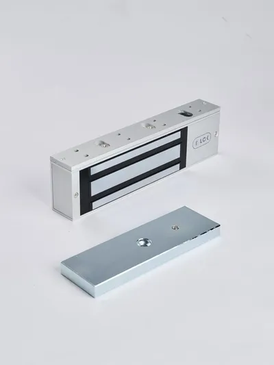 Электромагнитный замок R-Lock RL-EM500-L0S, накладной, 500кг, DC12/24В, серебристый RAL 7047