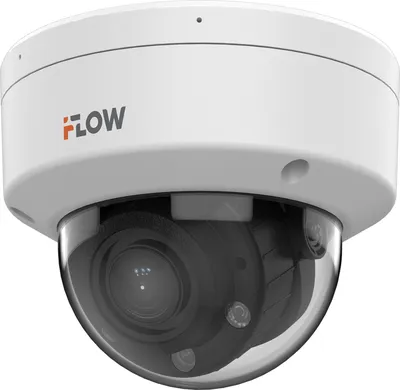 IP-камера IFLOW F-IC-1742CMZ4(2.8-12mm), 4Мп, купольная, 2.8-12мм, ИК до 30м