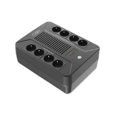 Повреждение упаковки ИБП CBR [UPS-OFB-101E-850] 850VA/510W, Schuko CEE 7 Outlets: (x4 Battery & Surge Protected; x4 Surge Protected), LED, AVR, SEC, 12V/8Ah