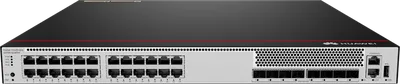 Коммутатор Huawei S5755-S24P8Y, L3, 24×1GbE PoE+, 8×25G, 840W PoE