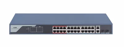 Коммутатор iFlow F-SW-EM426POE-VM, L2, 24×PoE, 2×Combo, 370W