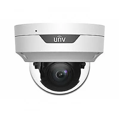 Видеокамера IP купольная антивандальная Uniview IPC3532LB-ADZK-G - 1/2.7" 2 Мп КМОП @ 30 к/с, ИК-подсветка до 40м., 0.005 Лк @F1.6, объектив 2.8-12.0 мм моторизованный с автофокусировкой
