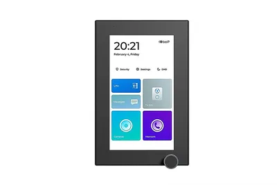 BAS-IP AZ-07LL BLACK - 7-дюймовый IP-видеомонитор для помещений с возможностью горизонтального и вертикального монтажа