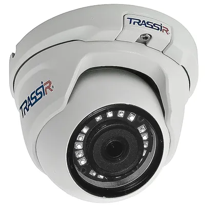 IP-камера TRASSIR TR-D4S5 v2 3.6, 4Мп, уличная, ИК, PoE
