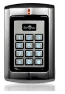 ST-PR140MK - Считватель MIFARE Smartec с клавиатурой, интерфейс Wiegand 34, считывание SN, 3-6 см, -30°+60°С, 128x82x28 мм, 10-14 В DC, 40 мA