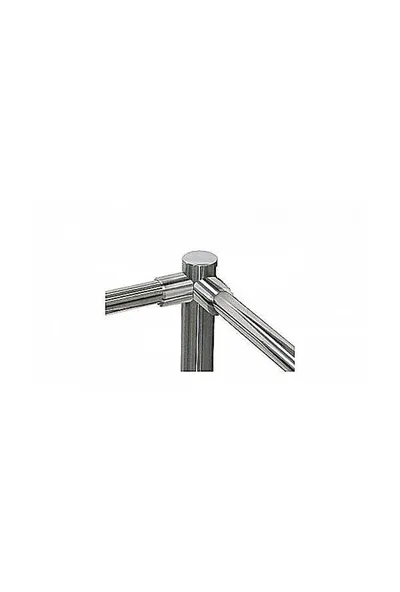 PERCo-BH02 2-02 - Двухсторонняя стойка с 4-мя отверстиями для крепления патрубков (угол между парами отверстий 90град.)