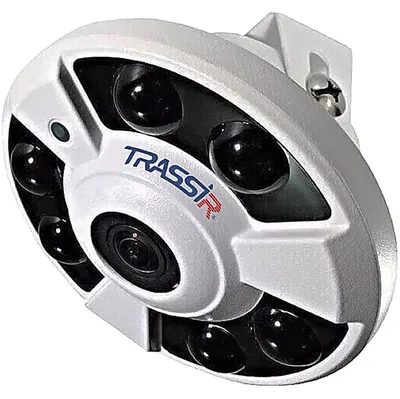 IP-камера TRASSIR TR-D9151IR2 v2 1.4, 5 Мп, фишай, ИК до 25 м
