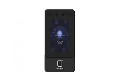 Терминал доступа HiWatch ACT-T1342MFW, с распознаванием лиц, отпечатками, WiFi