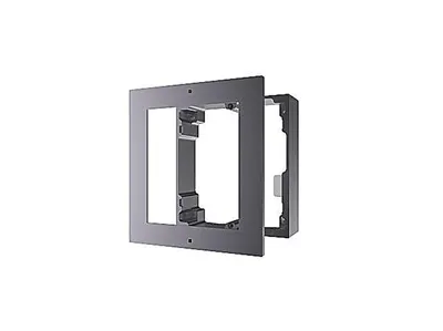Рамка монтажная Hikvision DS-KD-ACW1, на 1 модуль, накладная, IP65, металл
