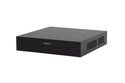 Видеорегистратор сетевой 4-канальный OMNY NVR-L1104-4P, 4 PoE (EEE 802.3at/af)