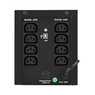 ИБП ExeGate 299820, Power NB-2200.LED.AVR.8C13.USB, 2200VA/1300W, LED