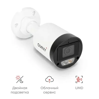 Камера сетевая буллет OMNY OMNY LB-2124EBAWF28K-DL, 4Мп, Dual-Light, 2.8мм