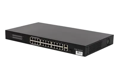 Коммутатор Uniview NSW3000-24T1GT1GC-POE-IN-NB, управляемый, 24×PoE