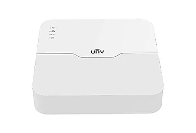 Видеорегистратор Uniview NVR501-08B-LP8, 8-канальный, 4K, 8 PoE, 1 SATA до 6 ТБ