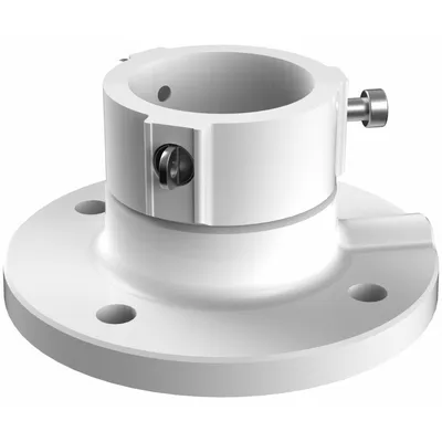 DS-1663ZJ - Потолочный кронштейн Hikvision, белый, для скоростных поворотных камер, алюминий, Φ116.5×57мм