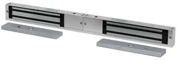 ST-EL250MLD - Электромагнитный замок сдвоенный Smartec, мониторинг, СИД, внутреннее исполнение, 12 VDC / 1 А или 24VDC / 500 мА, усилие 2x250 кг.