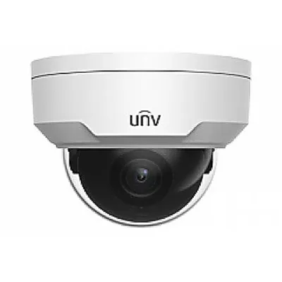 Видеокамера Uniview IP купольная антивандальная, 1/3" 4 Мп КМОП @ 30 к/с, ИК-подсветка до 30м., 0.01 Лк @F2.0, объектив 4.0 мм, DWDR, 2D/3D DNR, Ultra 265, H.265, H.264, MJPEG, 2 потока, детекция движ