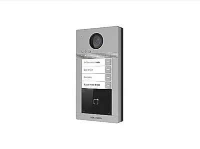 Вызывная панель Hikvision DS-KV8413-WME1(C)/Flush, 2Мп, Wi-Fi, PoE, 4 абонента