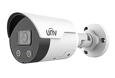 IPC2124LE-ADF28KMC-WL - Видеокамера IP цилиндрическая, 1/3" 4 Мп КМОП @ 30 к/с, ColorHunter, ИК-подсветка и подсветка видимого спектра до 30м.