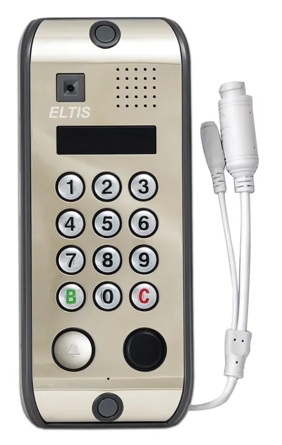 Блок вызова ELTIS DP5000.B2-KEDC43/ IP307/нерж.полир