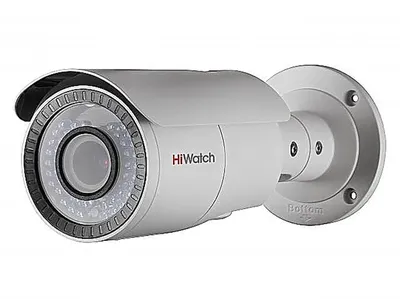 2Мп уличная HD-TVI камера HiWatch DS-T206S (2.7-13.5mm) с варио объективом и EXIR-подсветкой до 70м TVI Камера, цилиндрическая