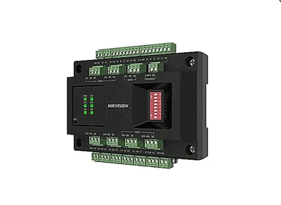 DS-K2M002X - Модуль управления двумя дверями для контроллеров DS-K270*. Подключение считывателей 4*RS-485(OSDP) 2*Wiegand. WEB интерфейс.