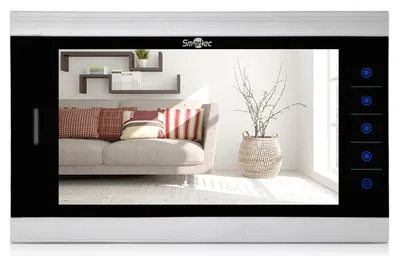 ST-MS510HM-SL - Монитор видеодомофона 10", AHD, 4-х проводная линия связи, поддержка 2-х панелей вызова, поддержка 5 доп. мониторов, поддержка 2 доп. камер и охранных датчиков.
