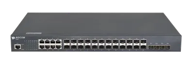 Коммутатор BDCOM S2900-24S8C4X, L3, 24×1GbE SFP, 8×Combo, 4×10GbE SFP+