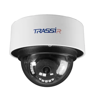 IP-камера Trassir TR-D3181IR3 v3 2.8, уличная, 8Мп, ИК до 30м, 2.8мм, IK10