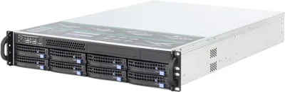 Видеорегистратор TRASSIR NeuroStation 9800R/128, 128 каналов, 2U, 8×HDD