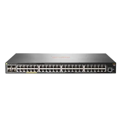 HP JL256A Коммутатор Aruba 2930F 48G PoE+ 4SFP+ Swch (48x10/100/1000 RJ-45 PoE+, 4x1/10G SFP+, L3 lite, PoE 370W, 19")